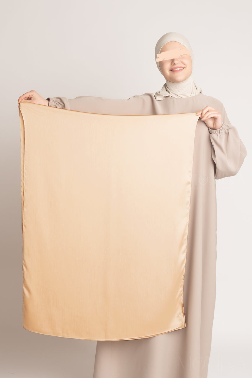 Satin Crinkle Hijab - Charmed