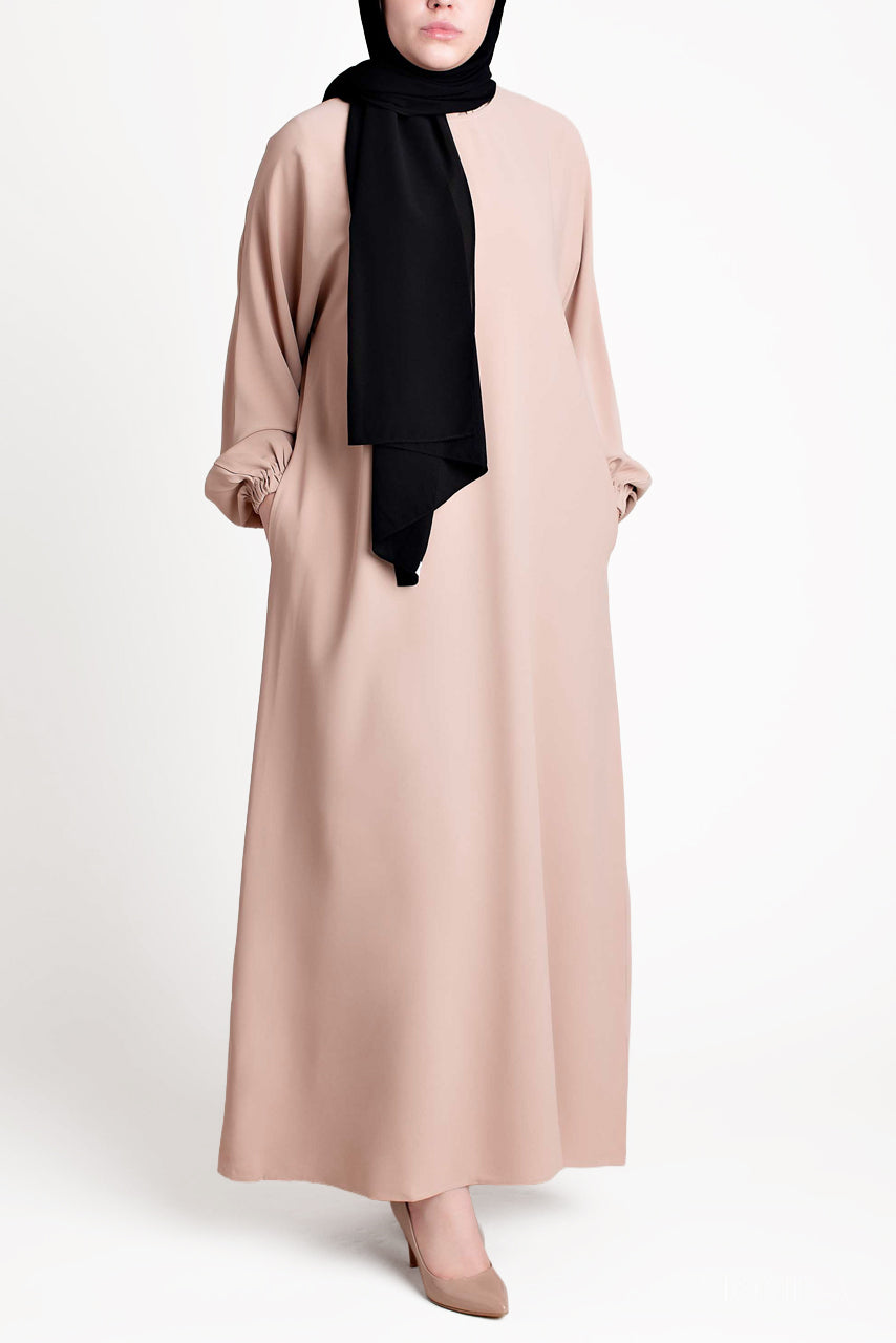 Classic Straight Abaya - Zainab