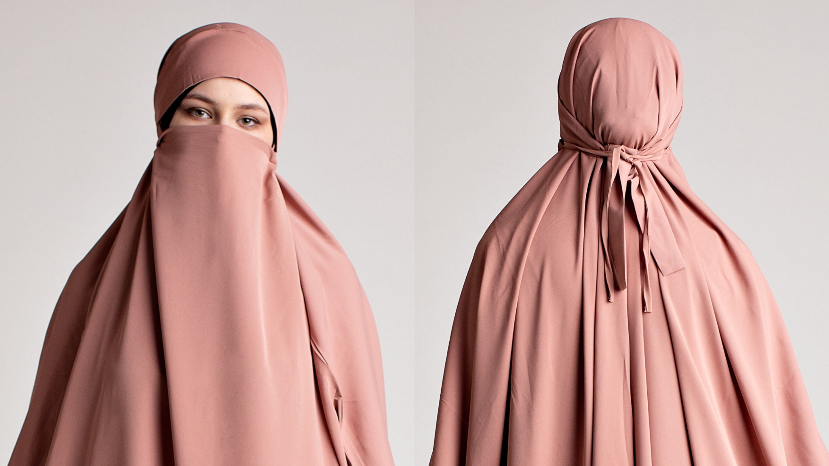 Prayer dress - Front and back - Momina Hijabs
