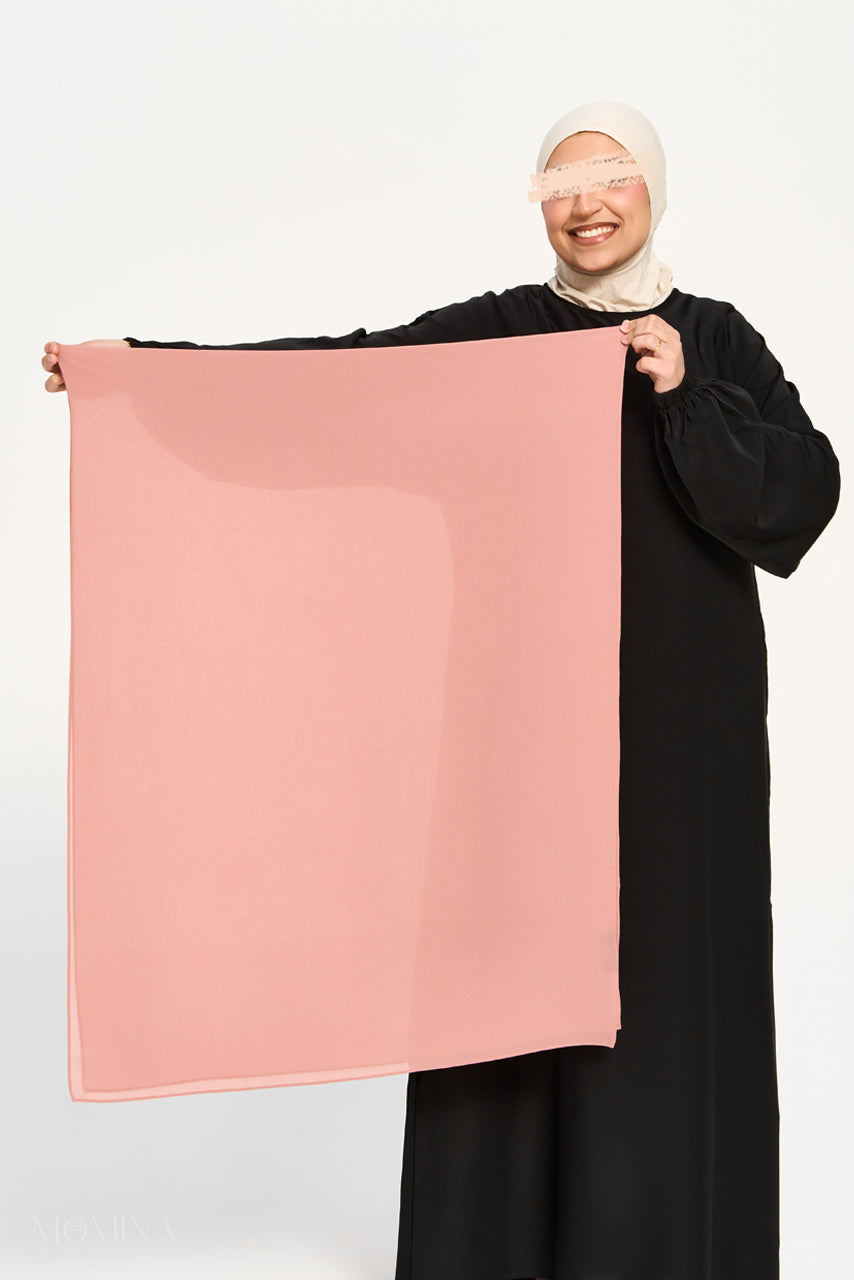 Premium Chiffon Hijab - French Macaron