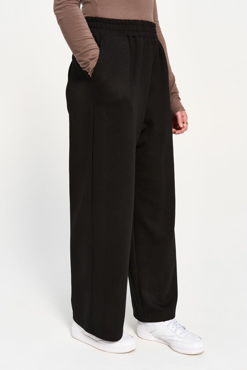 Raha Wide Leg Pants - Brew