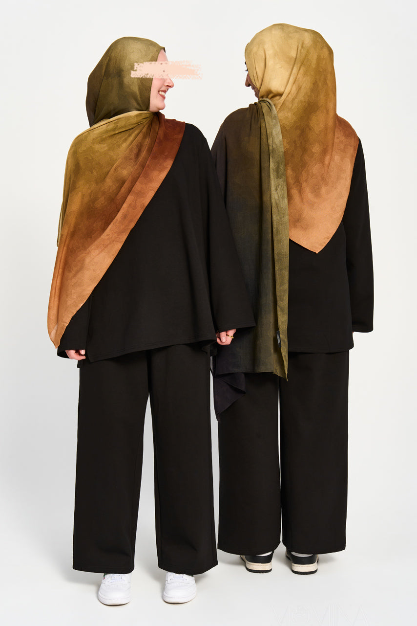 Raha Two-Piece Lounge Set - Brew