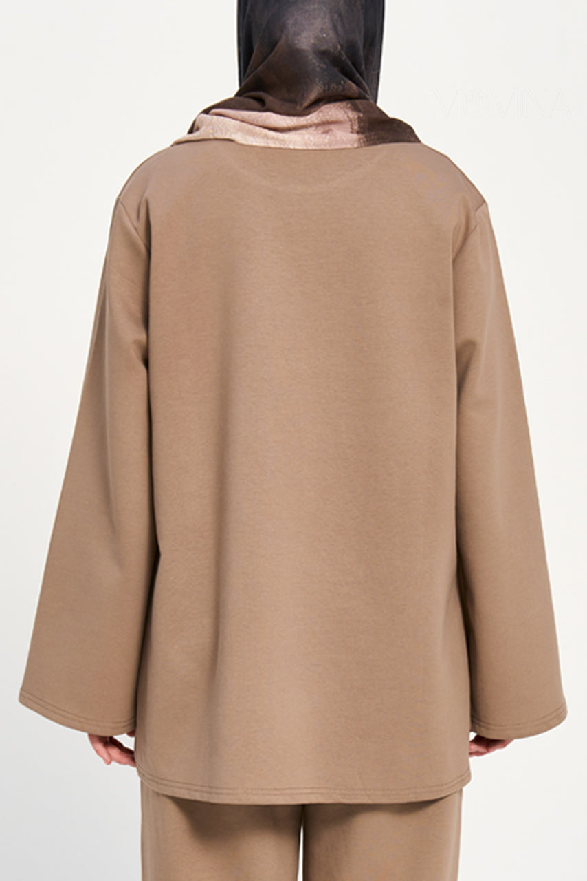 Raha Lounge Top - Latte