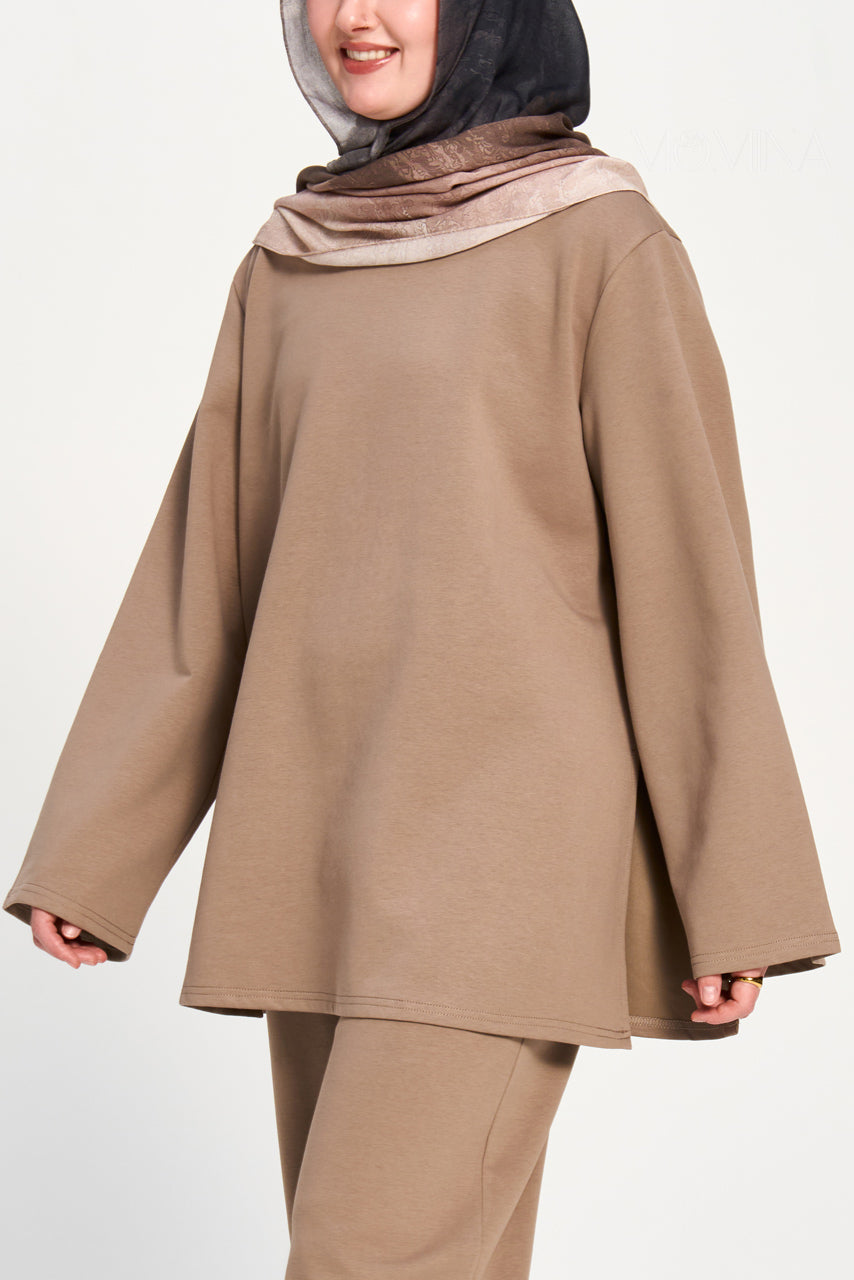 Raha Lounge Top - Latte