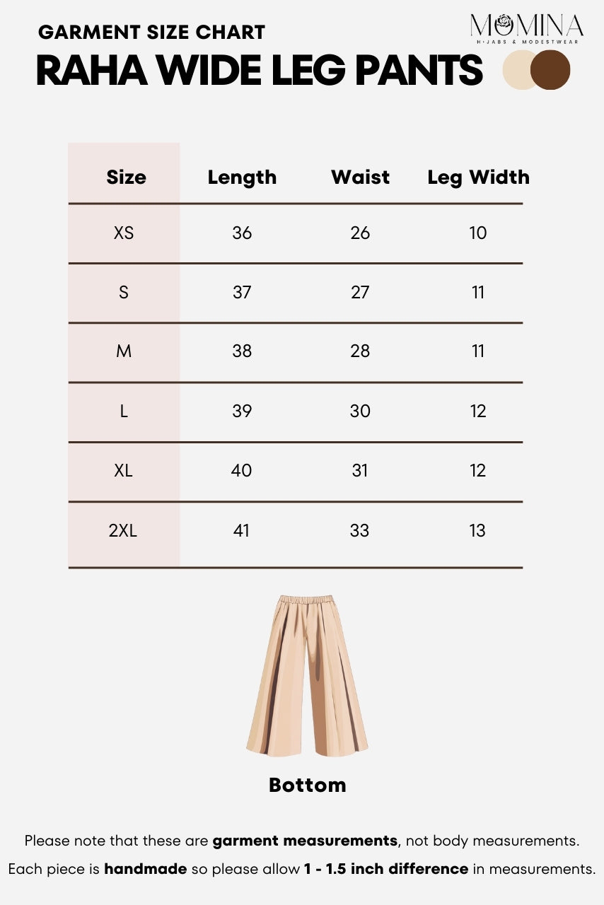 Raha Wide Leg Pants - Java Bean
