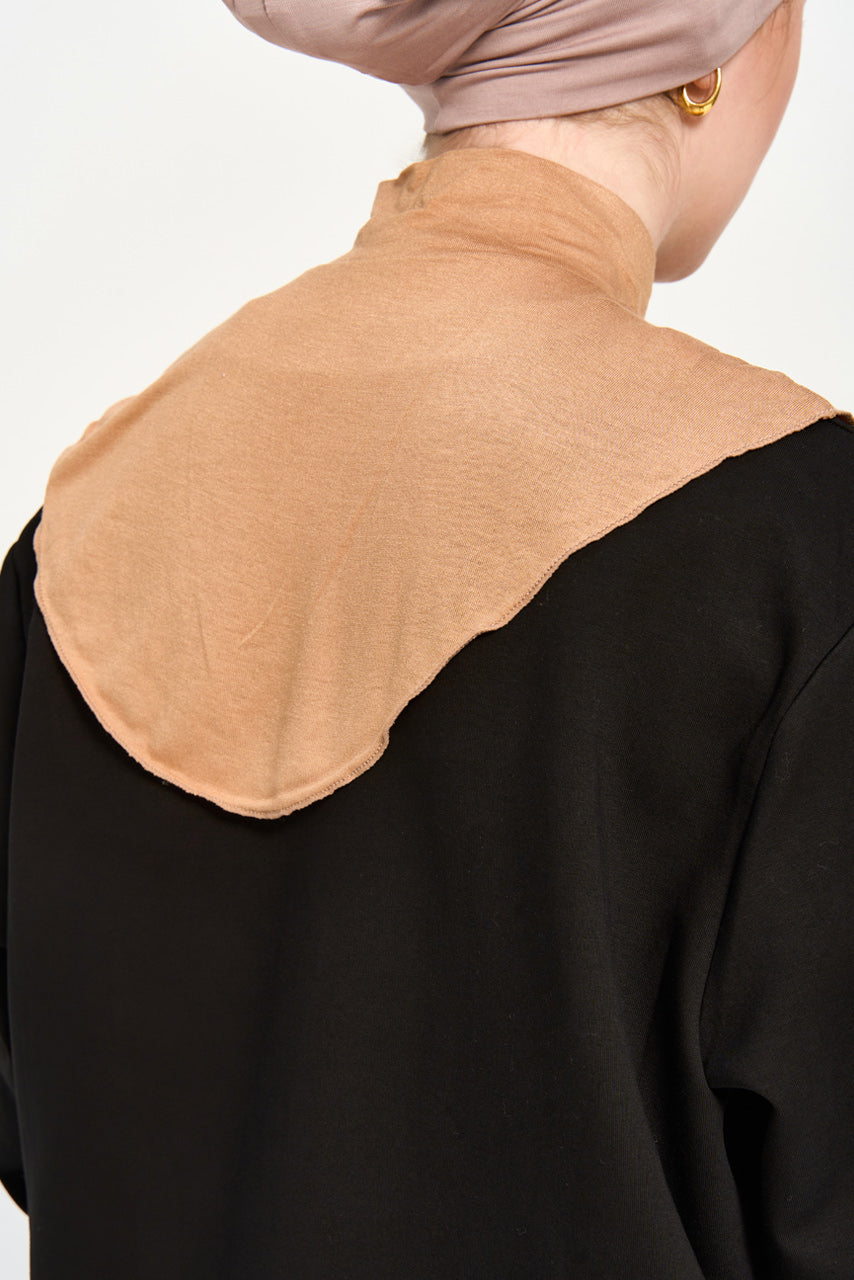 Modest Neck Cover - Tan