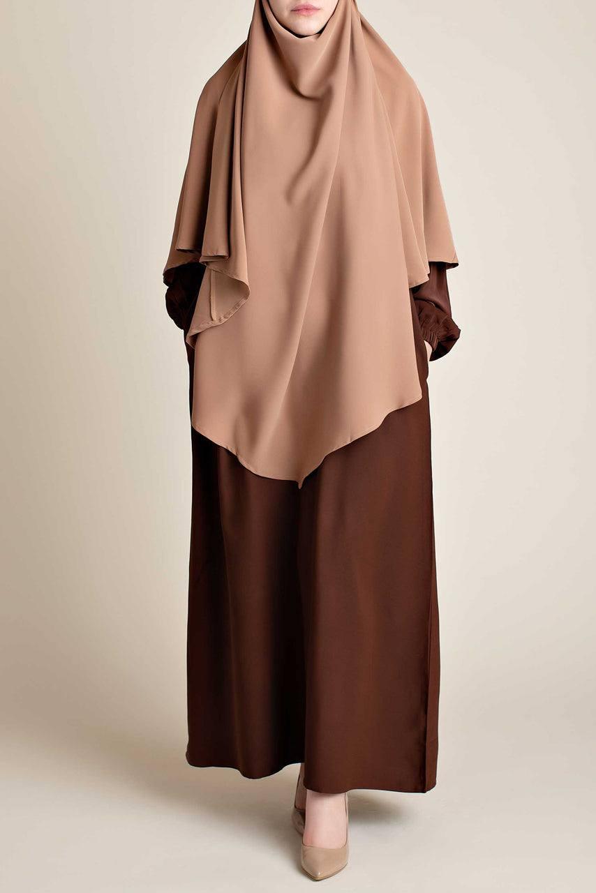blue dress for baby girl Classic Khimar - Aqsa