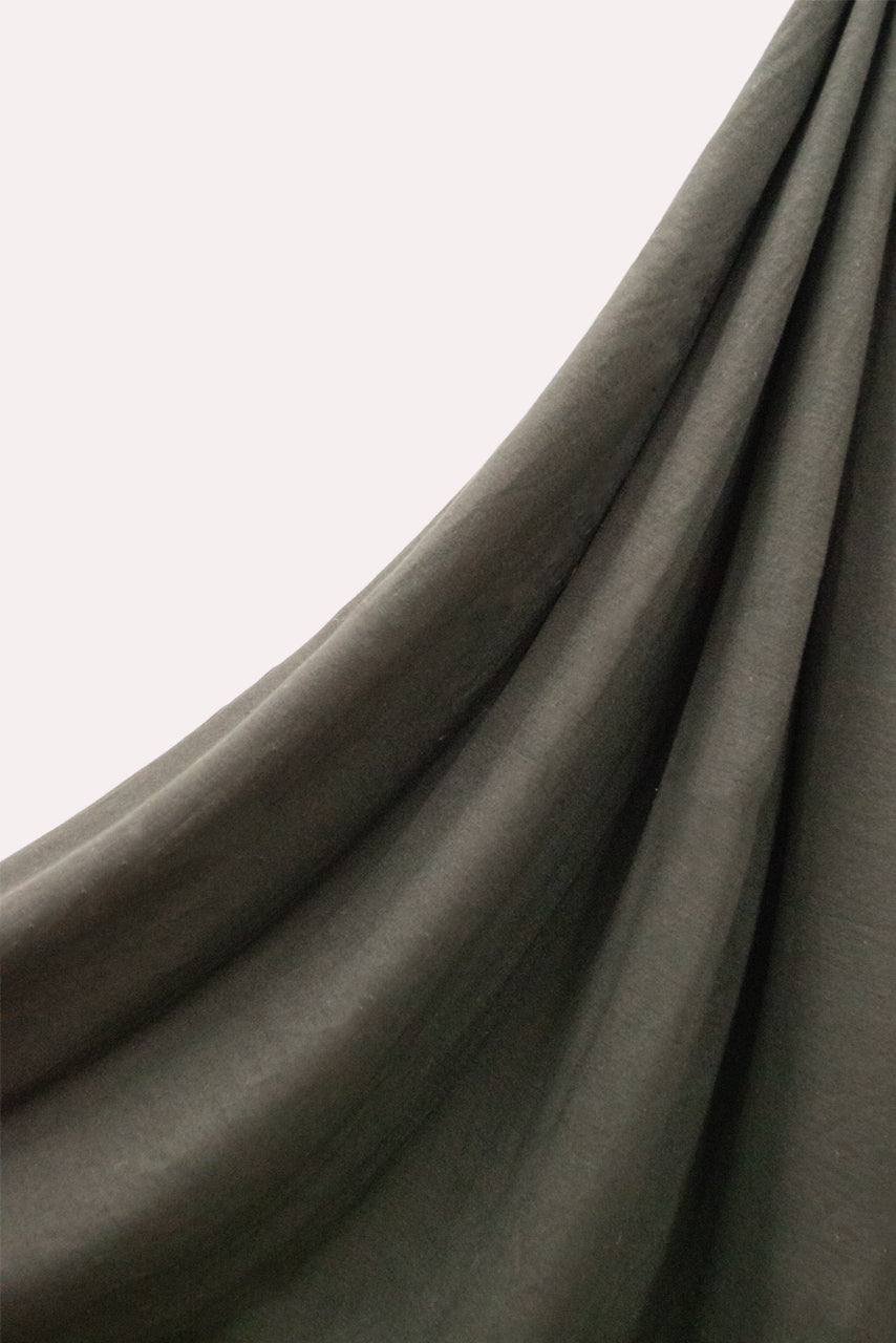 Premium Jersey Hijab - Gun Metal - Momina Modestwear