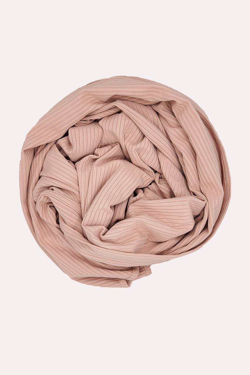 Ribbed Jersey Hijab - Buttercream - Momina Modestwear