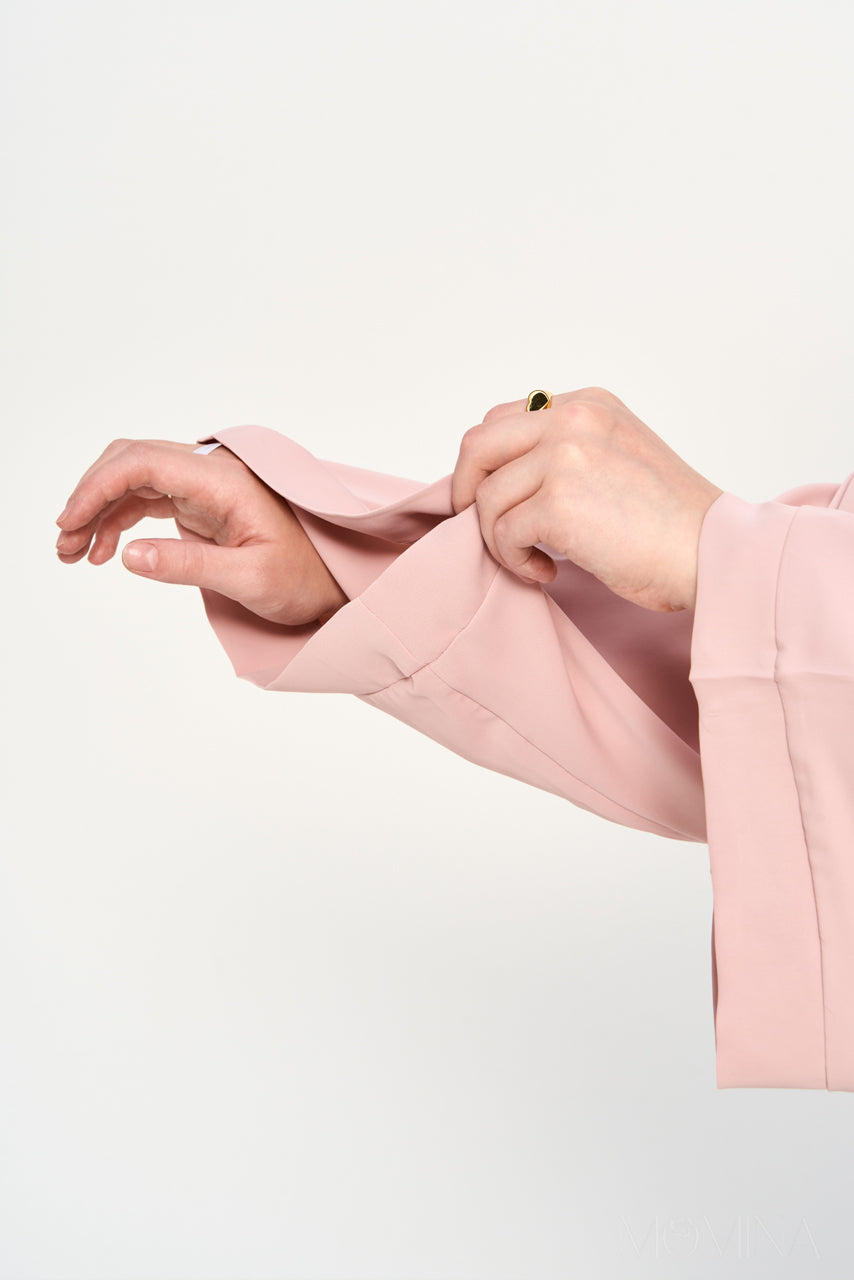 Amal Abaya Set - Carnation