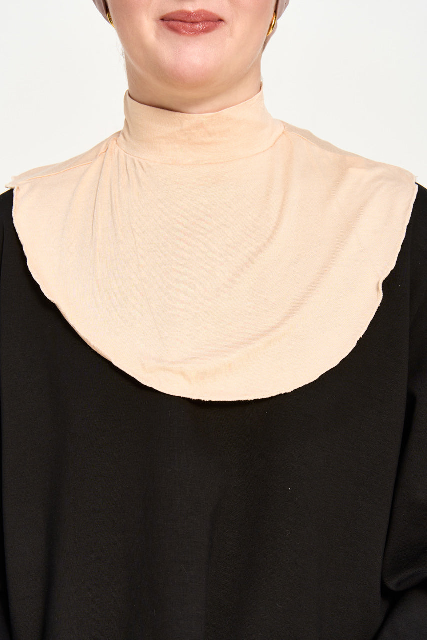 Modest Neck Cover - Bisque