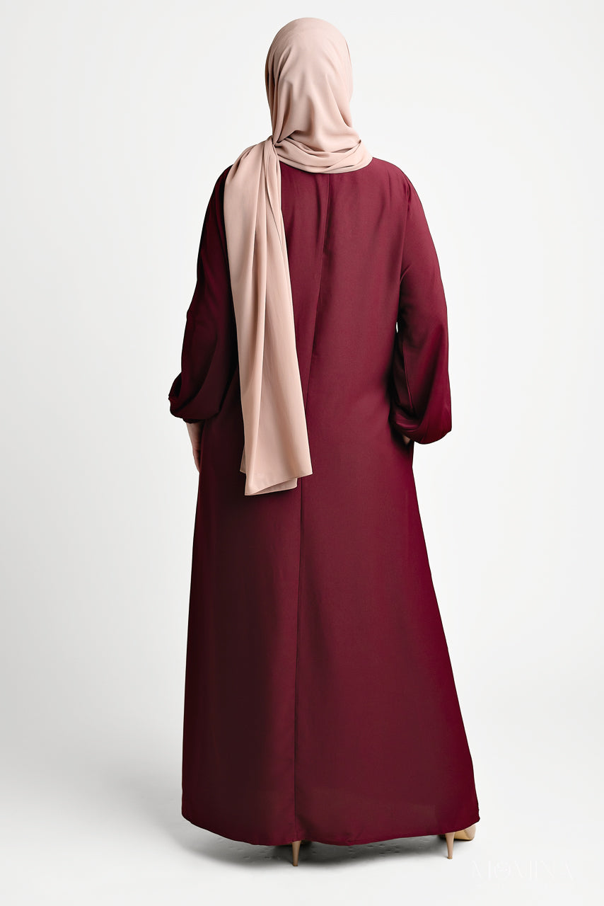 Classic Straight Abaya - Habibah