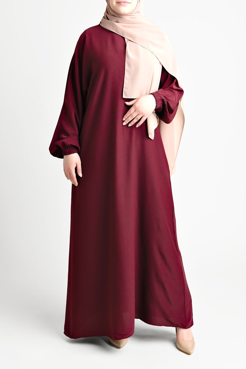 Classic Straight Abaya - Habibah