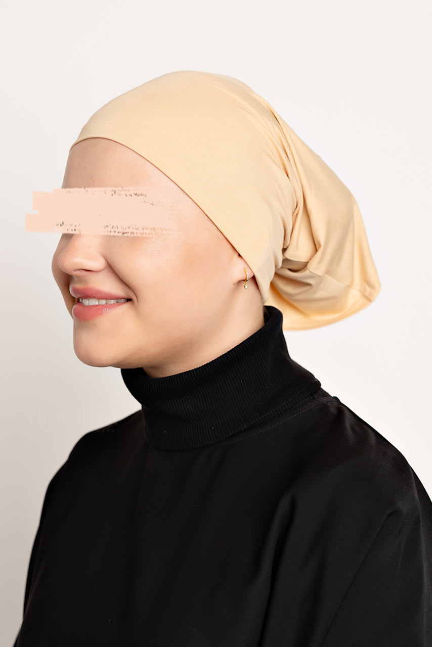 Bamboo Jersey Hijab Undercap - Cold Brew