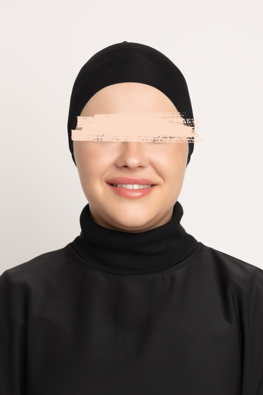 Matching Premium Rayon Hijab & Undercap Set - Shadow