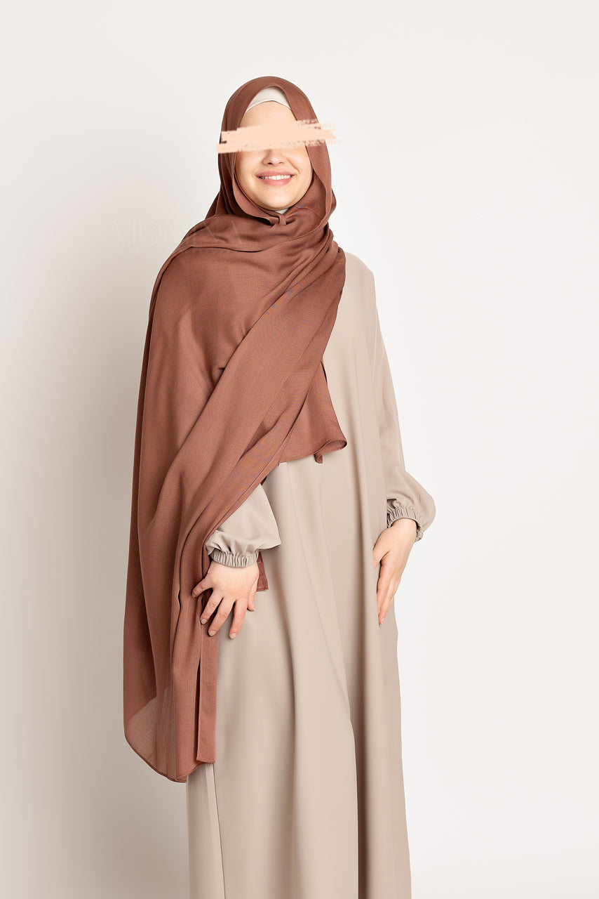 Luxury Maxi Modal Hijab - Tiramisu