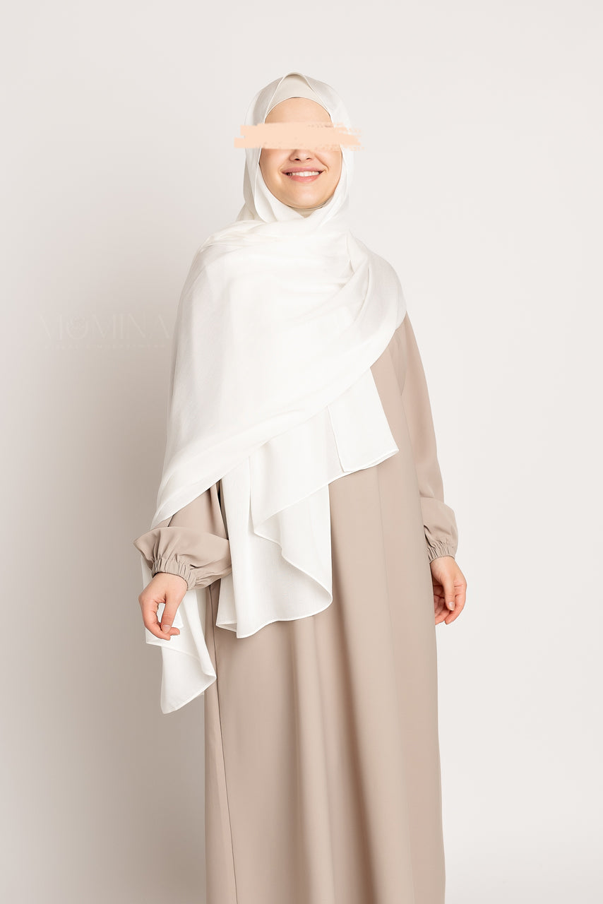 Luxury Maxi Modal Hijab - Vanilla Bean