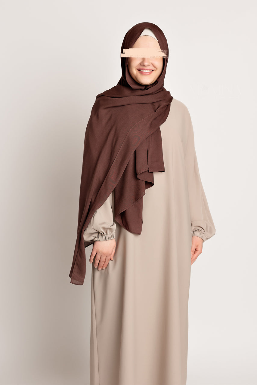 Luxury Modal Hijab - Bark