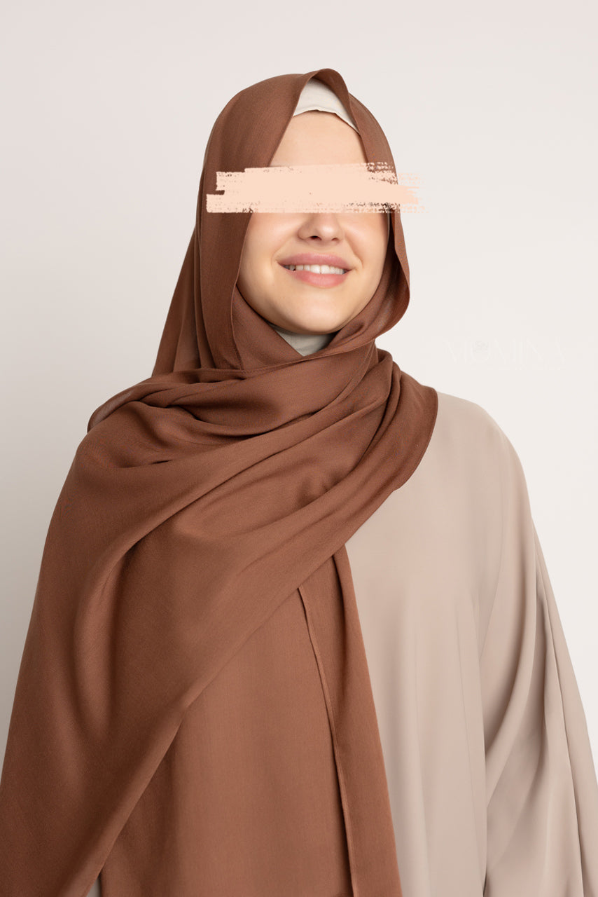 Luxury Modal Hijab - Cocoa Bean