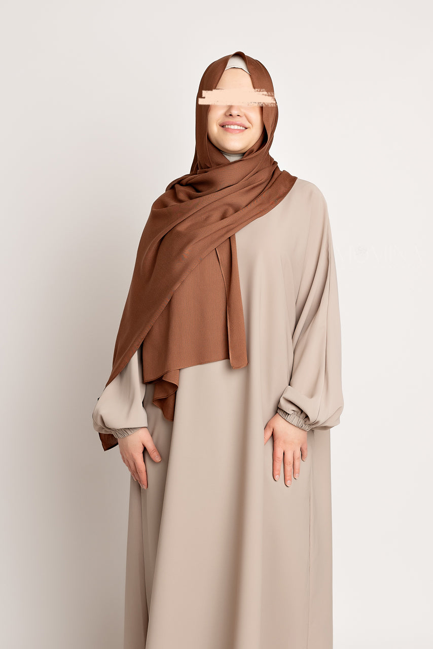 Luxury Modal Hijab - Cocoa Bean