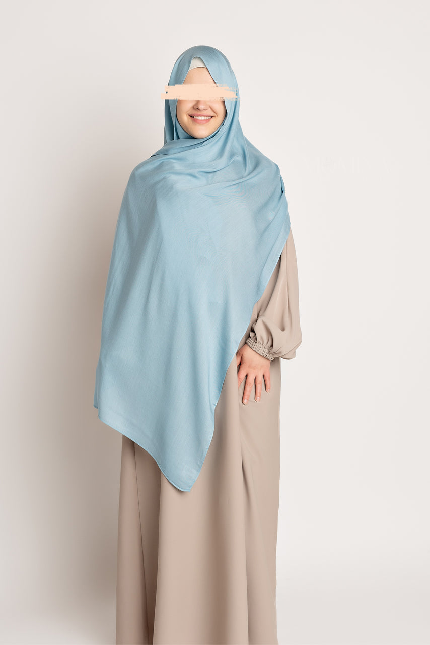 Luxury Modal Hijab - Denim