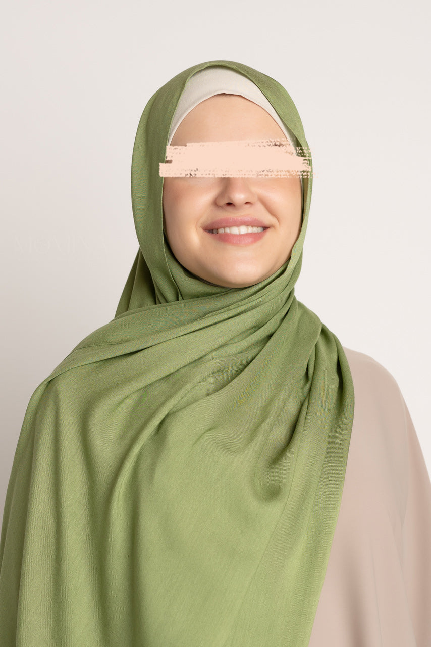 Luxury Modal Hijab - Kiwi