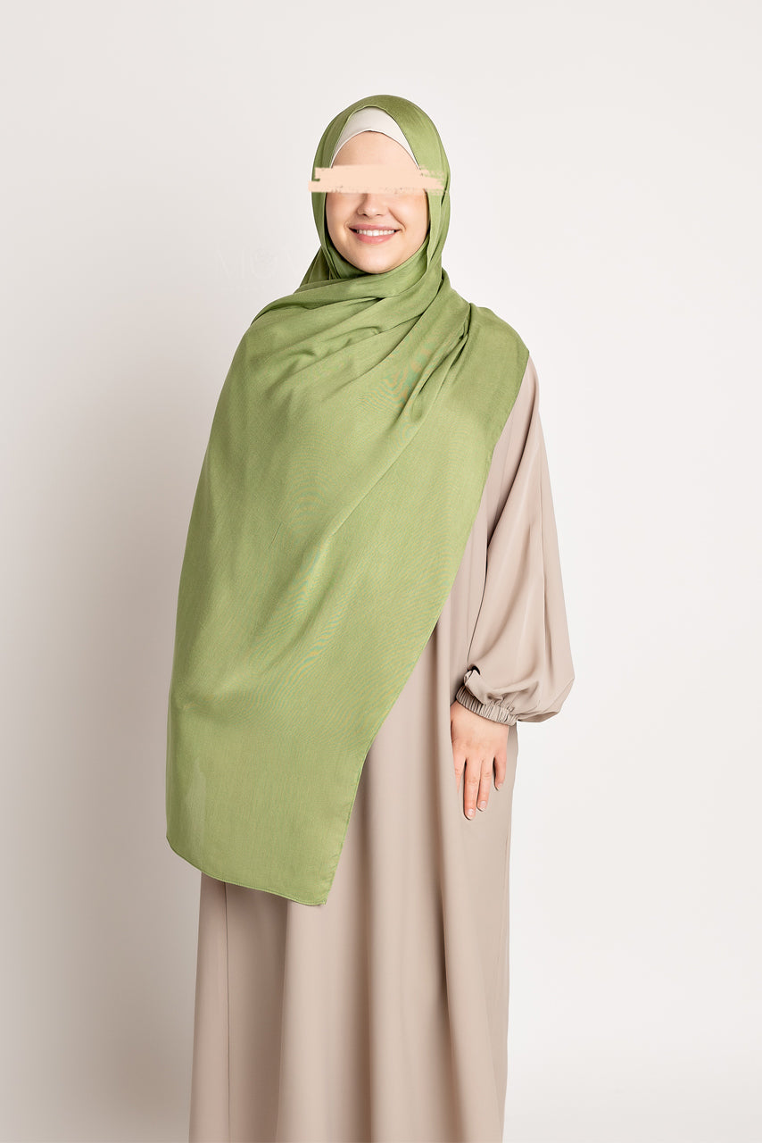 Luxury Modal Hijab - Kiwi