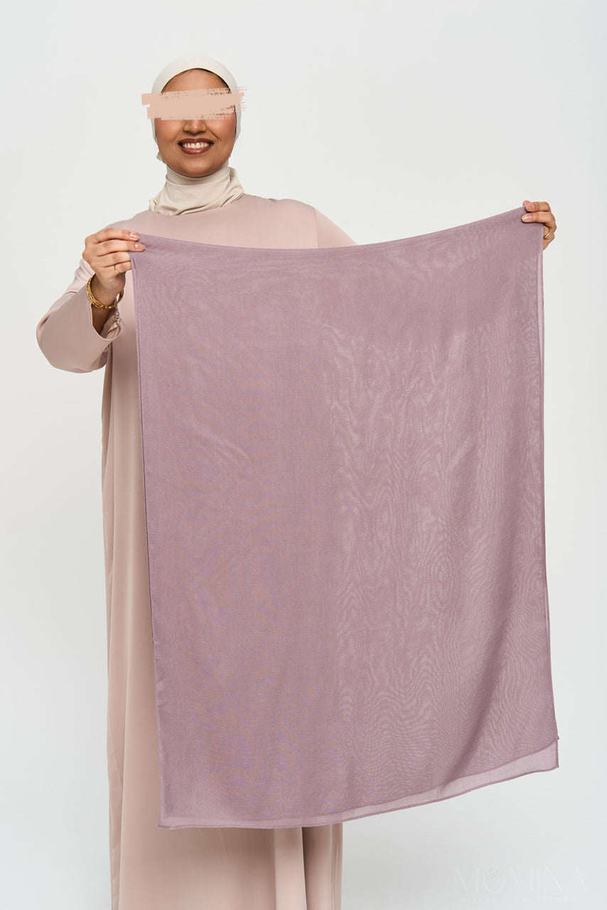 Luxury Modal Hijab - Lavender Gray