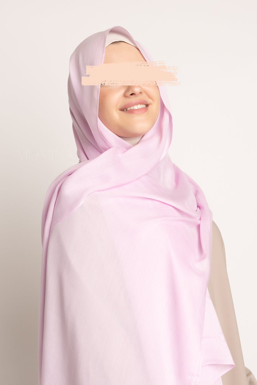 Luxury Modal Hijab - Lilac