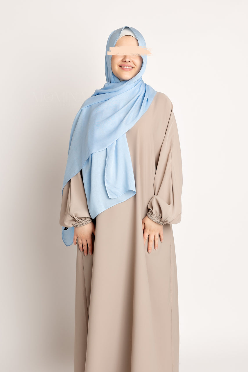 Luxury Modal Hijab - Misty Blue