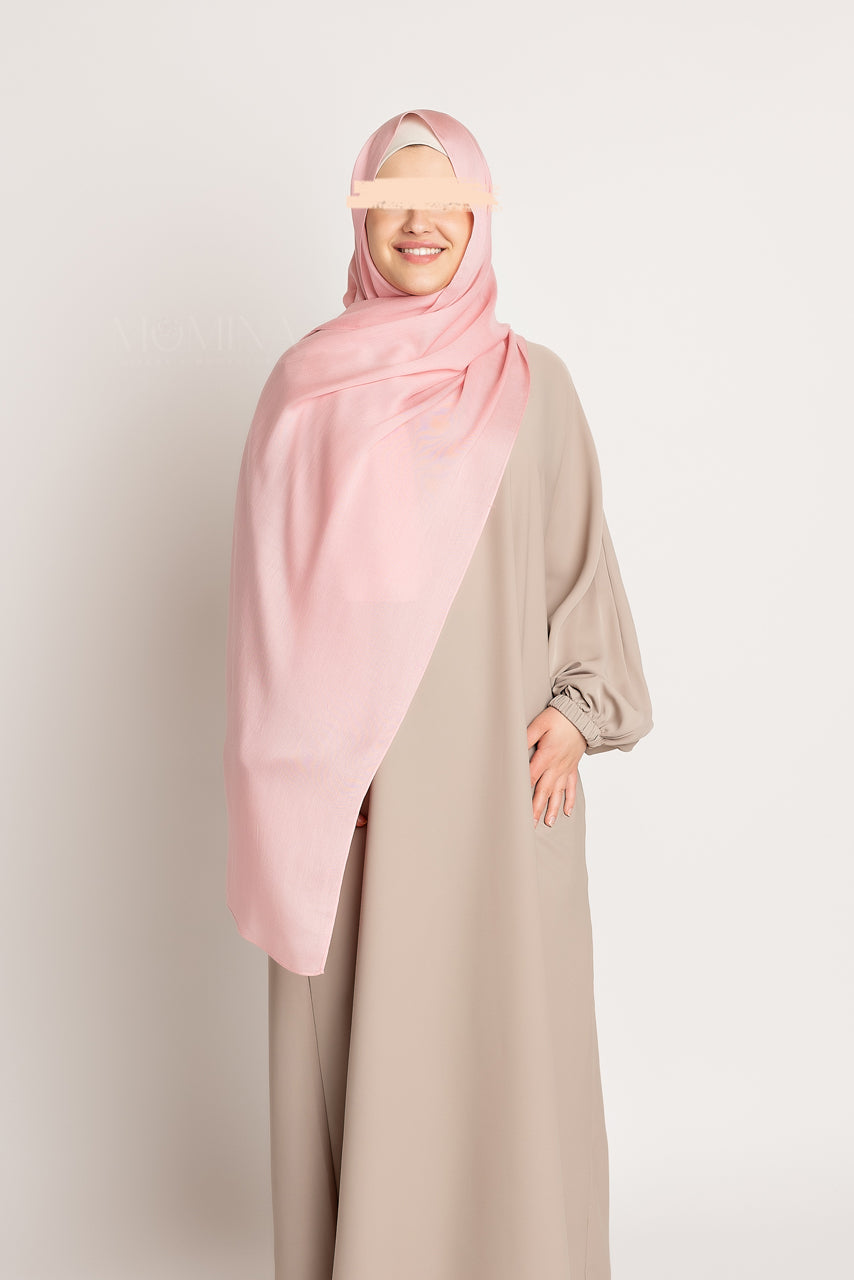 Luxury Modal Hijab - Misty Rose