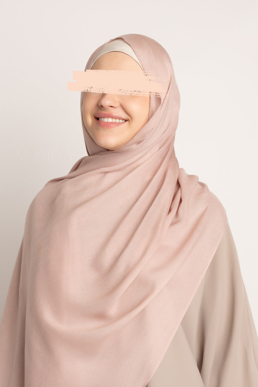 Luxury Modal Hijab - Pale Mauve