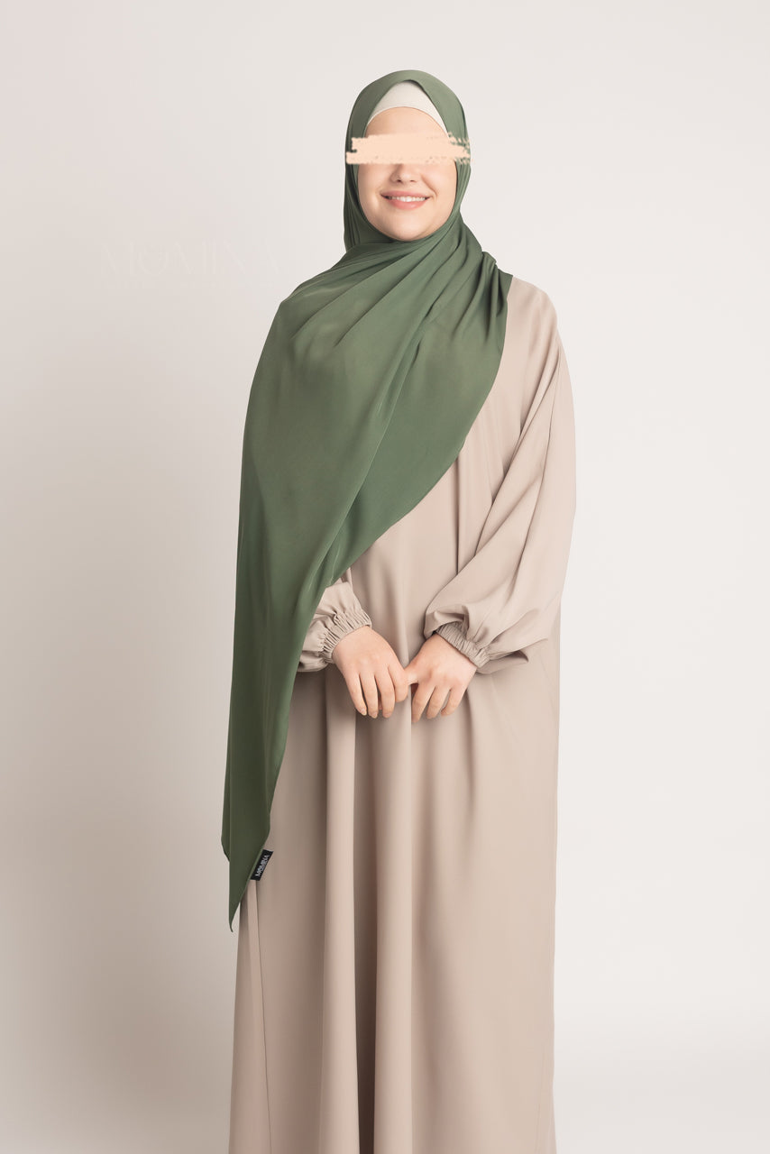 Medina Silk Hijab - Meadow