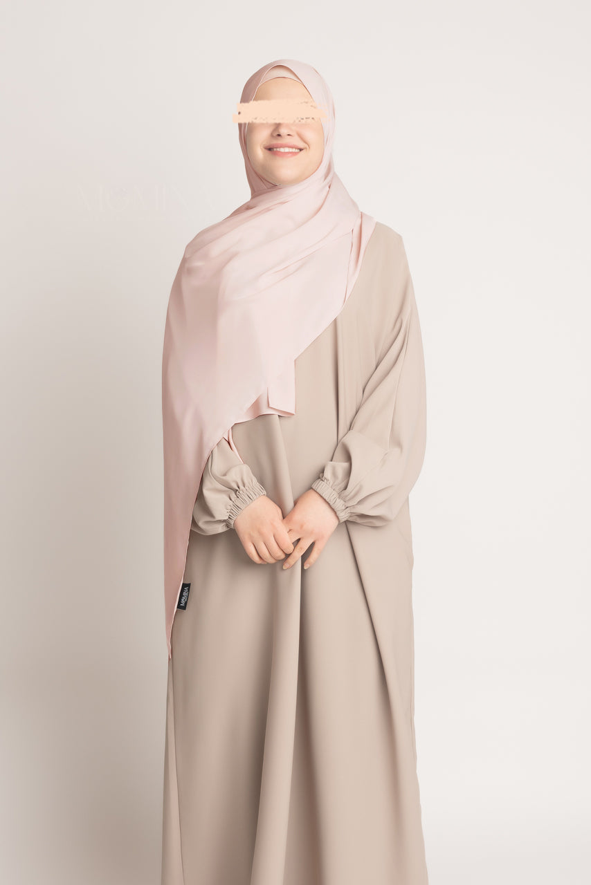Medina Silk Hijab - Rose Pink