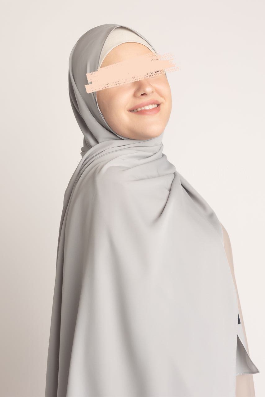 Medina Silk Hijab - Whiskers