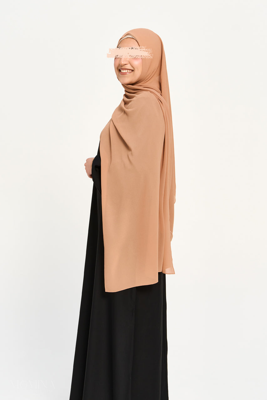 Premium Chiffon Hijab - Pyramid