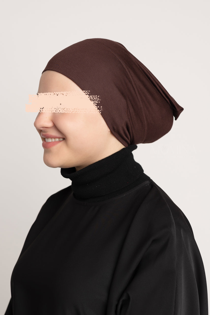 Premium Hijab Undercap - Brownie