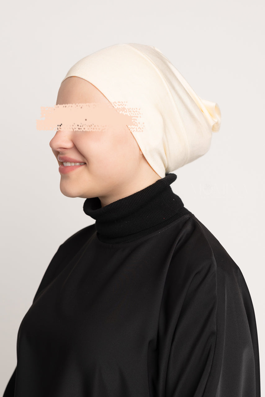 Premium Hijab Undercap - Butter