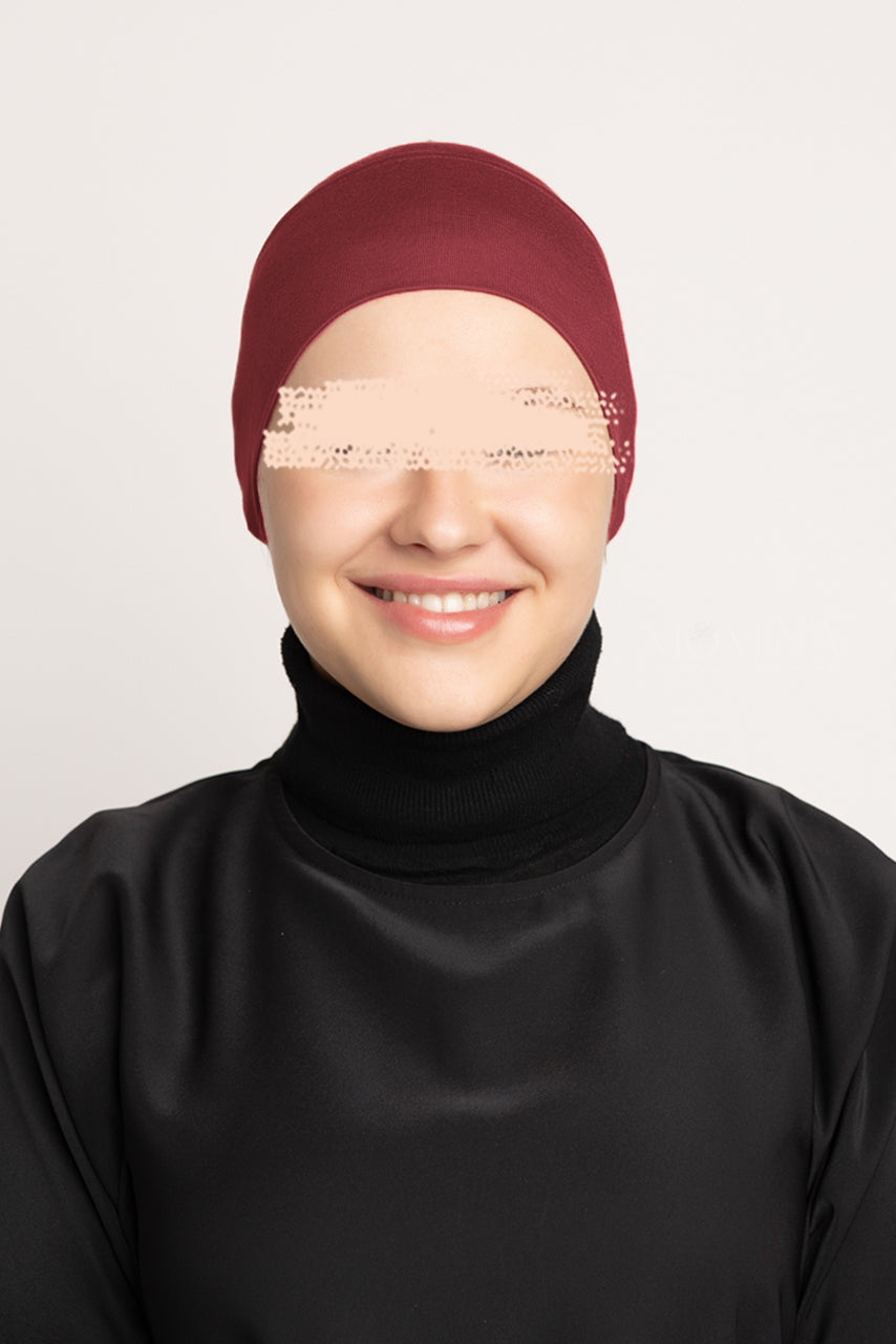 Premium Hijab Undercap - Cherry