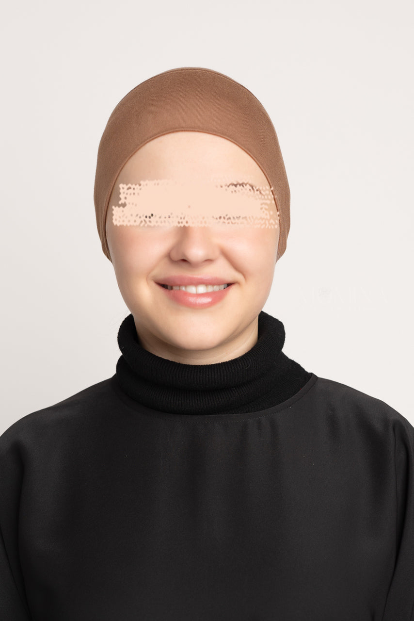 Premium Hijab Undercap - Chestnut