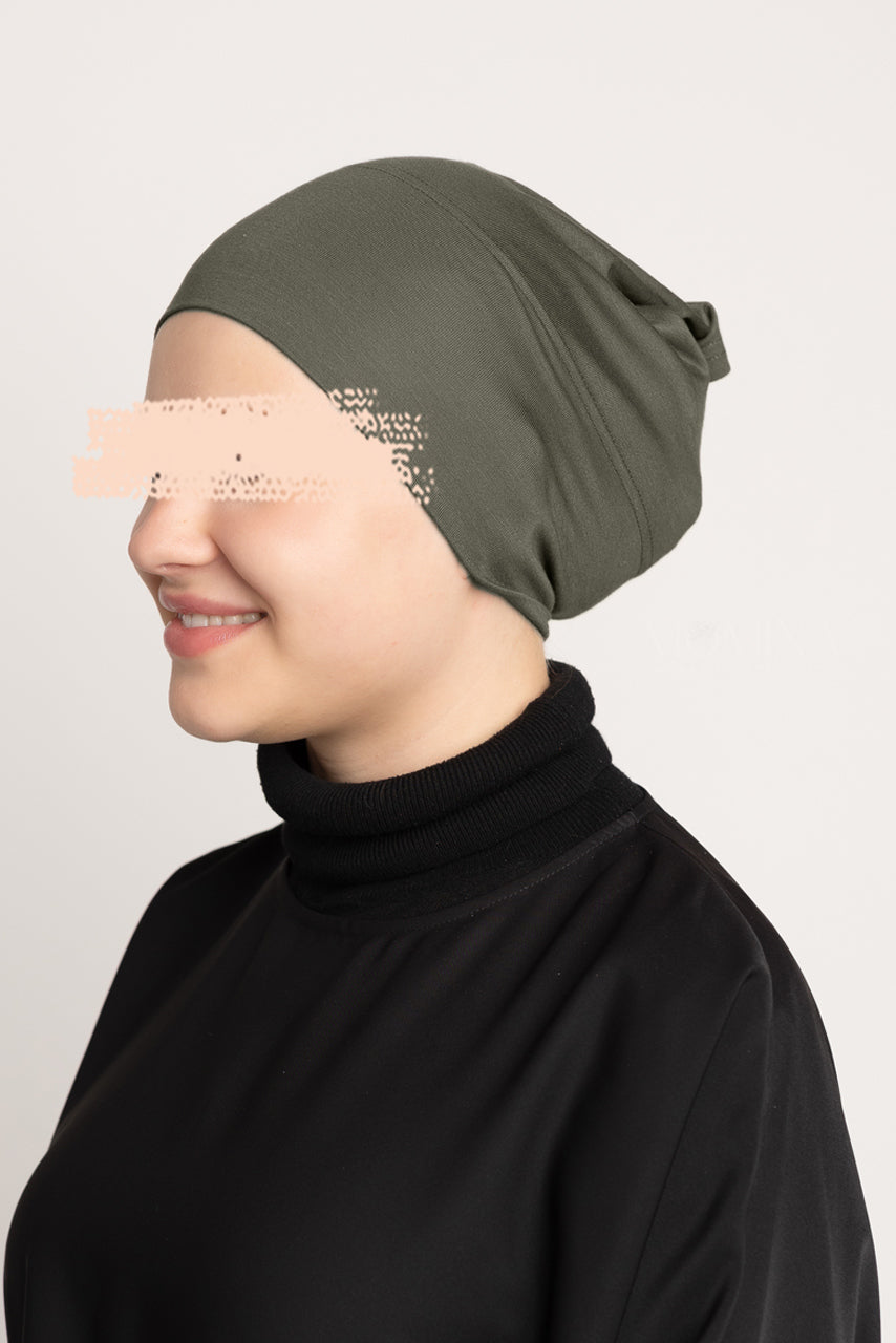 Premium Hijab Undercap - Gun Metal