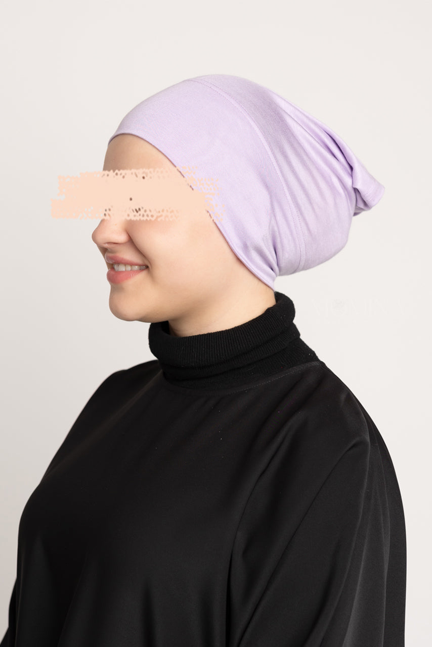 Premium Hijab Undercap - Lavender Ice