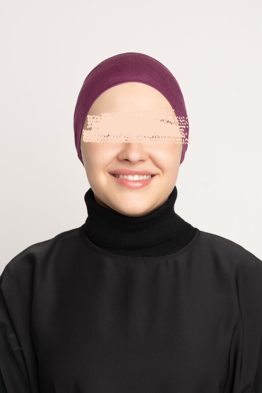 Premium Hijab Undercap - Mahogany