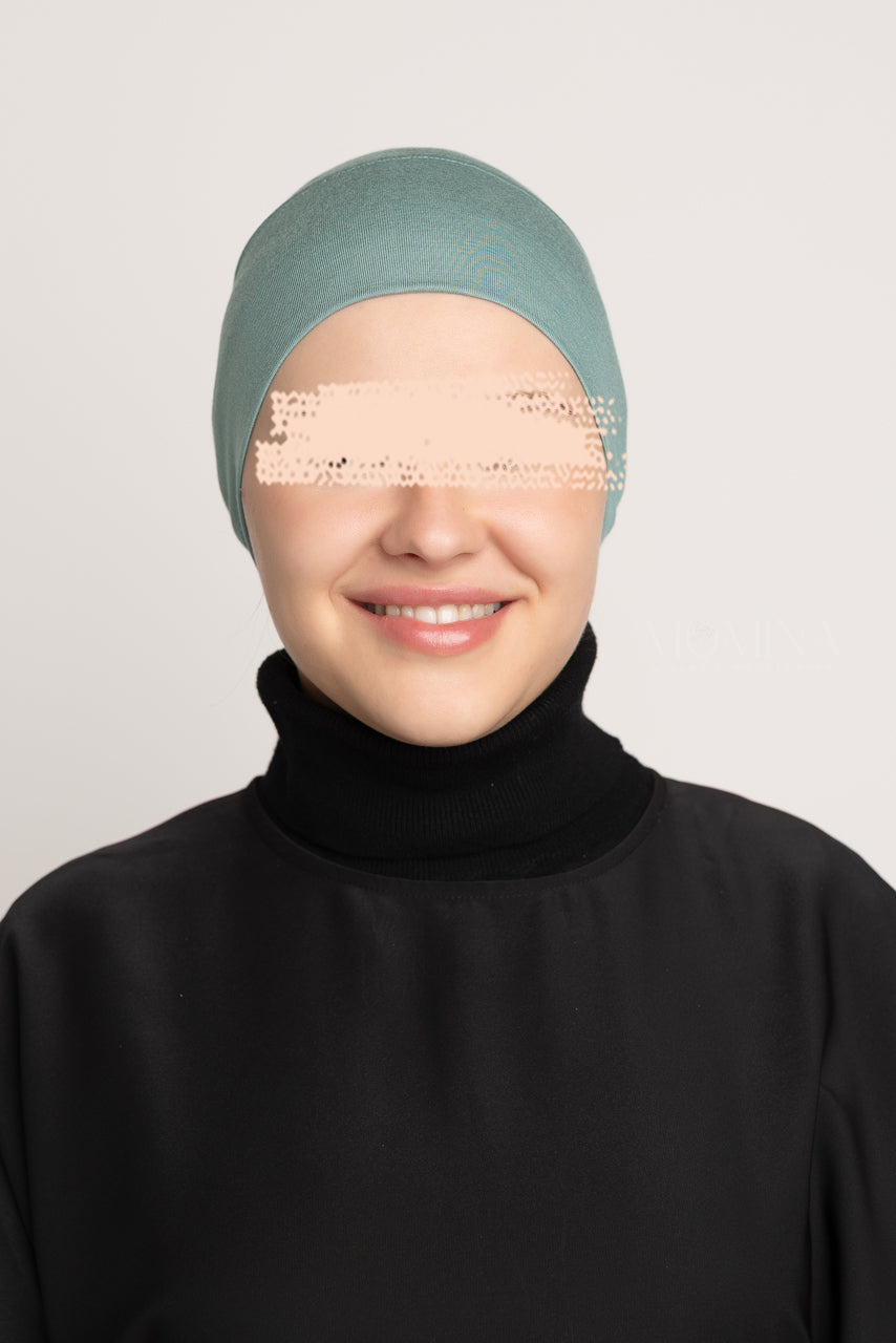 Premium Hijab Undercap - Pale Mint