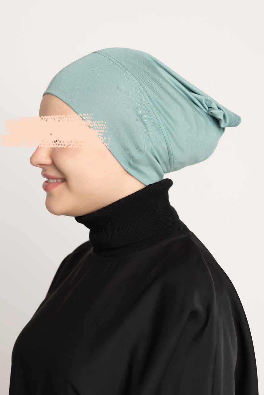 Premium Hijab Undercap - Pale Mint