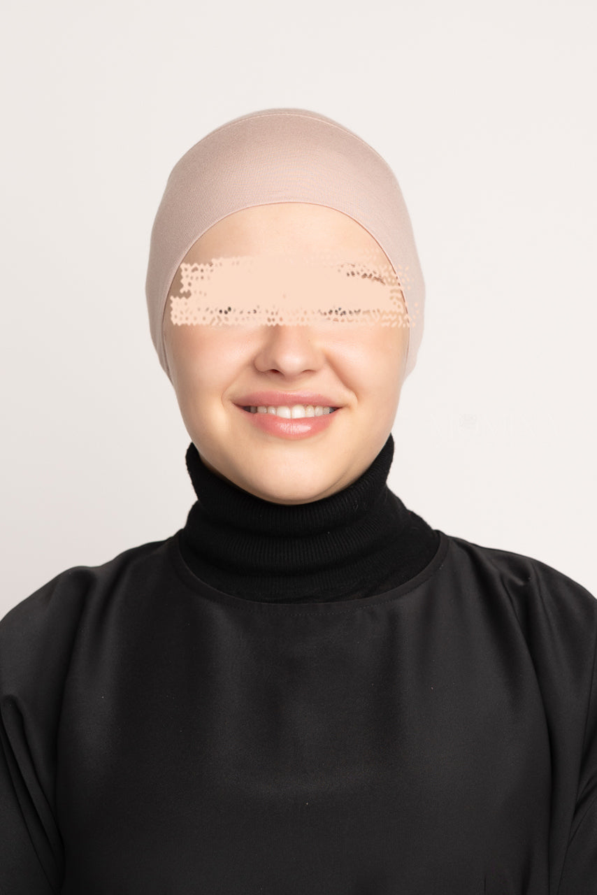 Premium Hijab Undercap - Praline