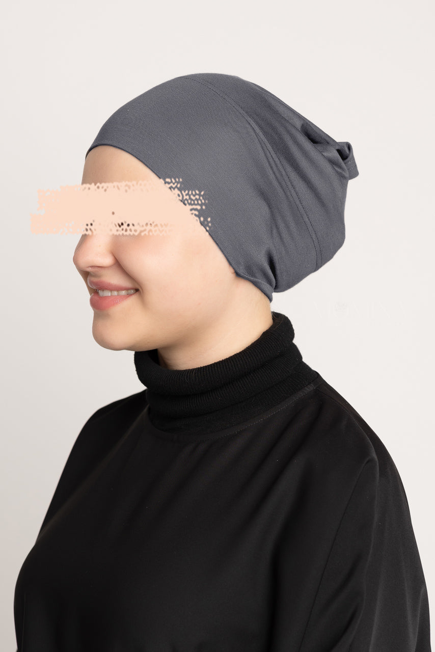 Premium Hijab Undercap - Whale Blue