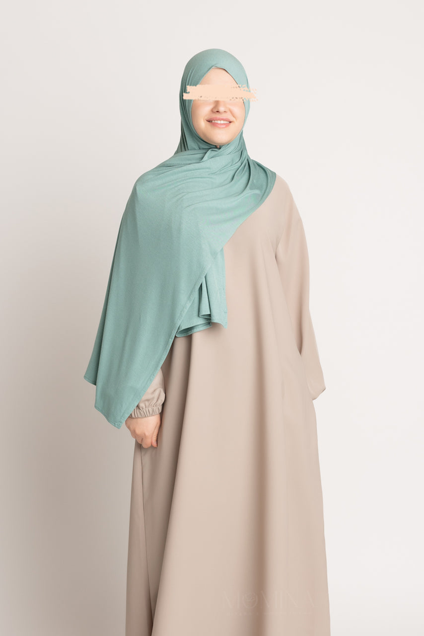 Premium Jersey Hijab - Pale Mint