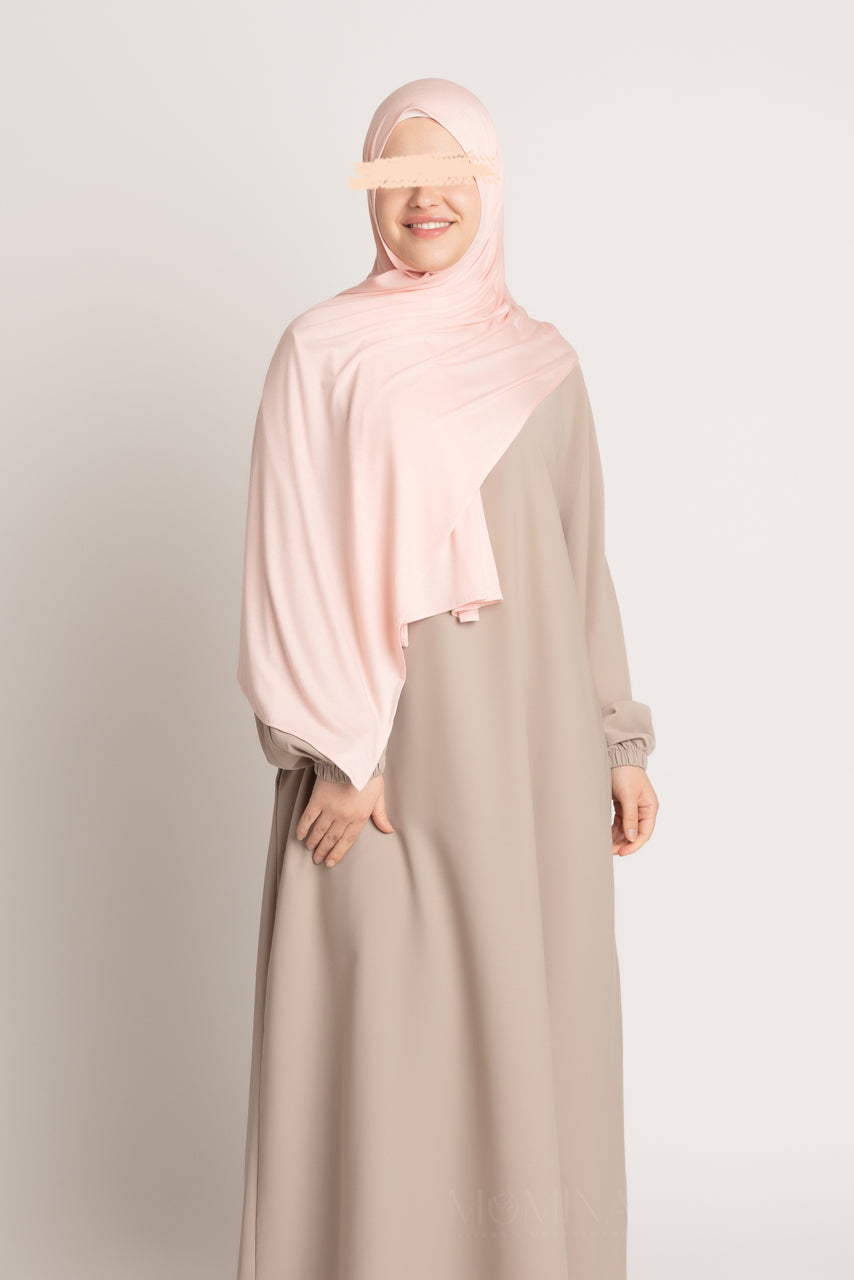 Premium Jersey Hijab - Rose Quartz