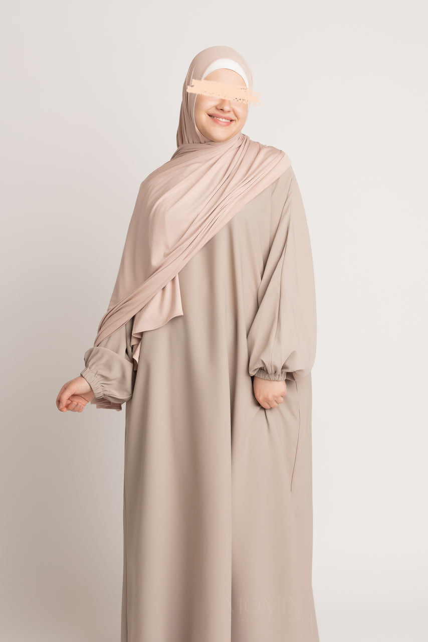 Premium Maxi Jersey Hijab - Praline